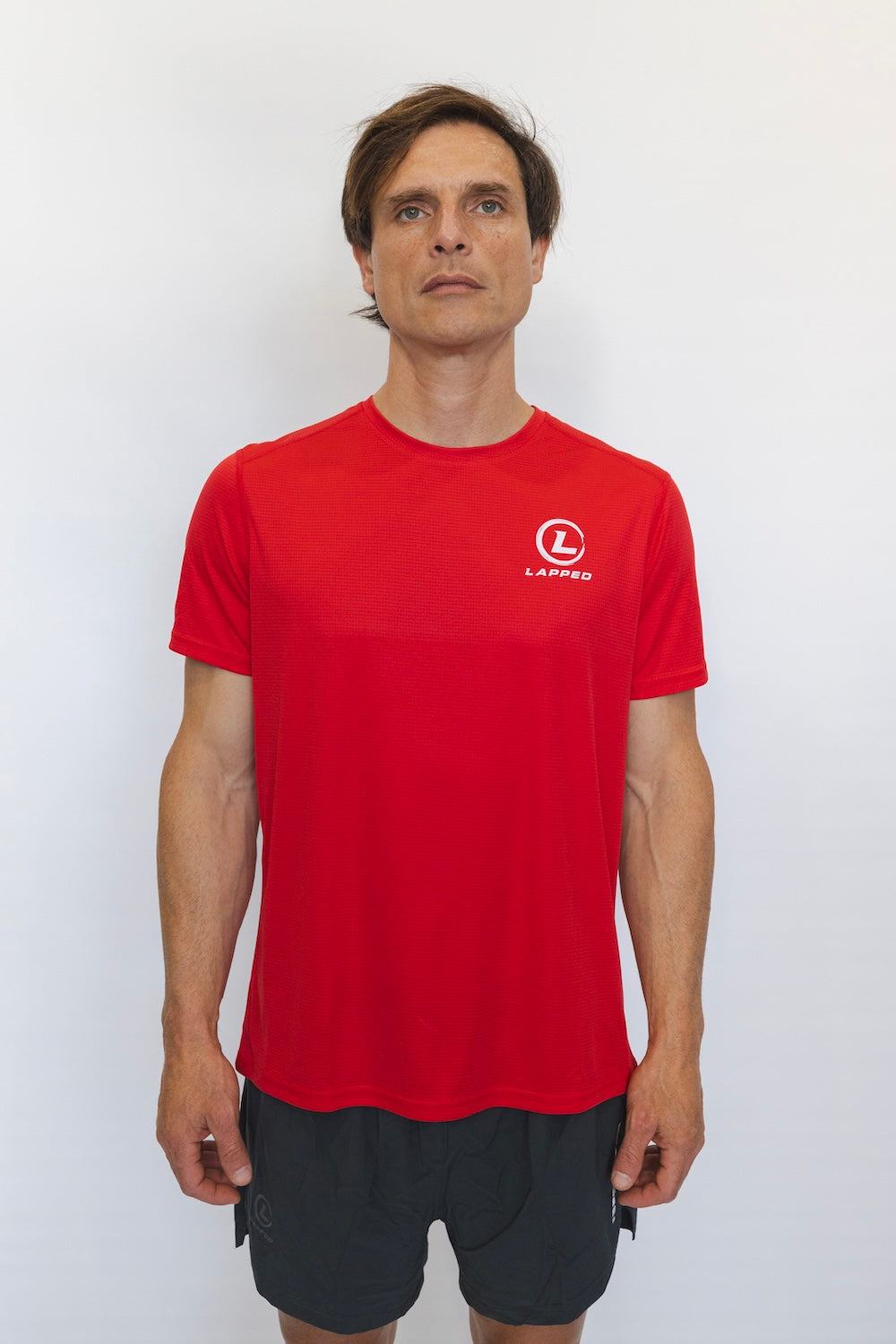 Men's Breeze Running T-shirt (Red)