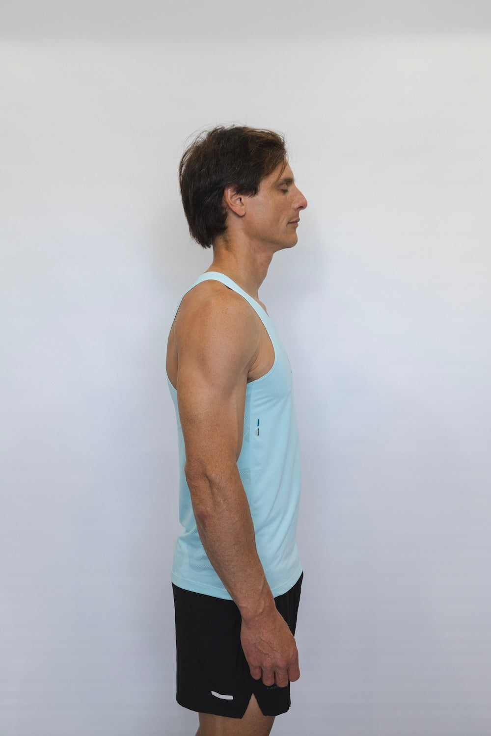 Men's Ultra light Breeze Running Singlet (Teal)
