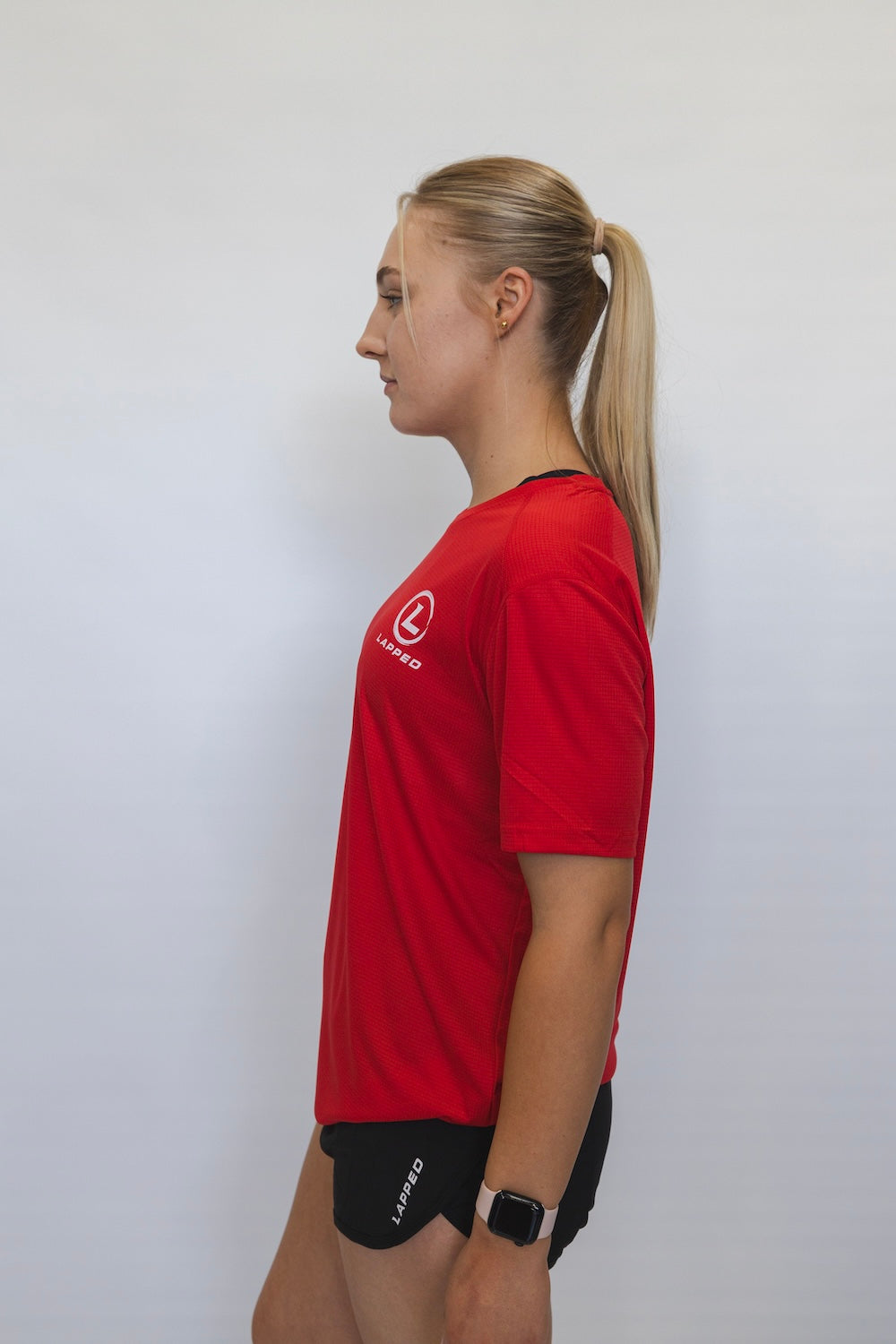Women's Breeze Running T-shirt (Red)