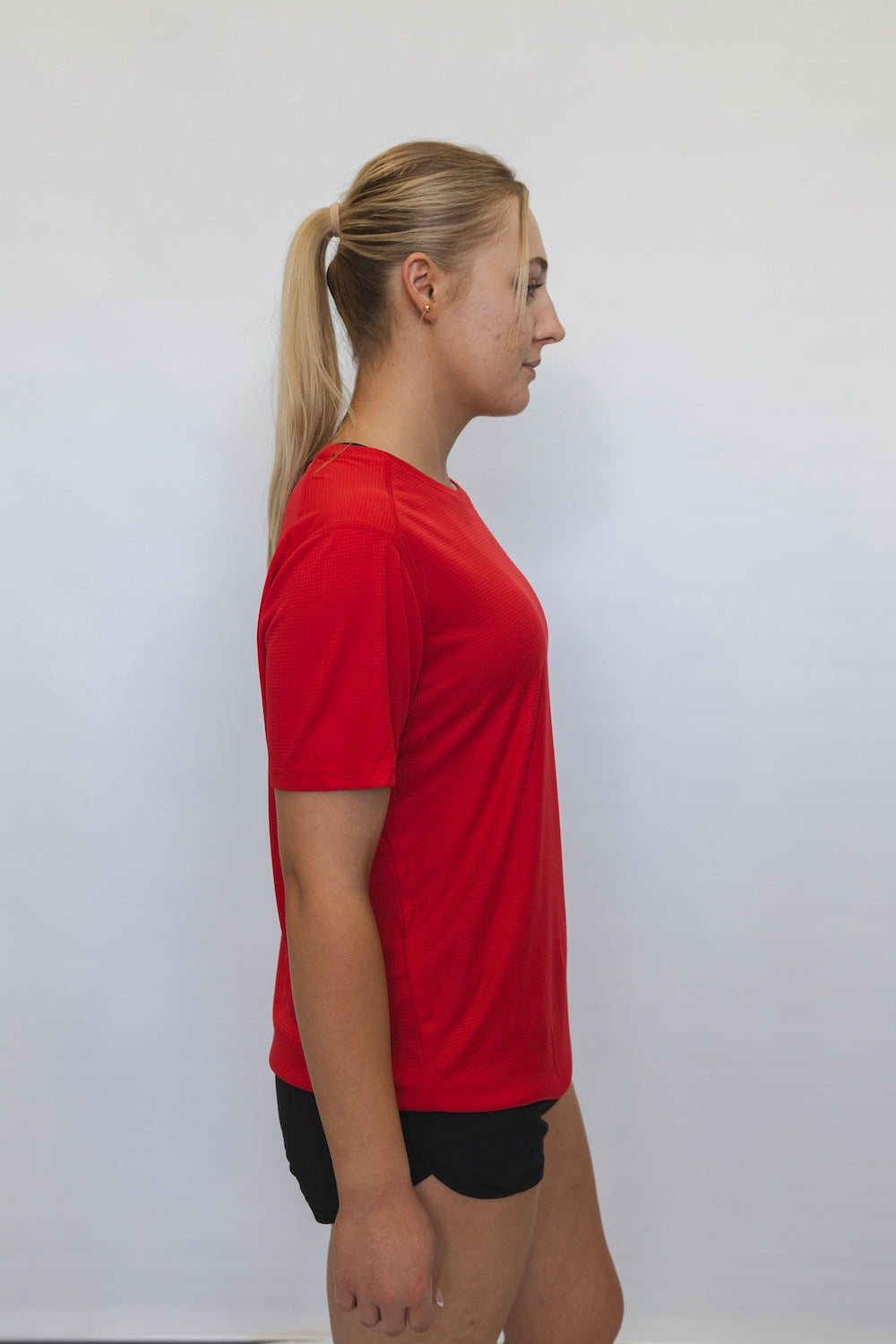 Women's Breeze Running T-shirt (Red)