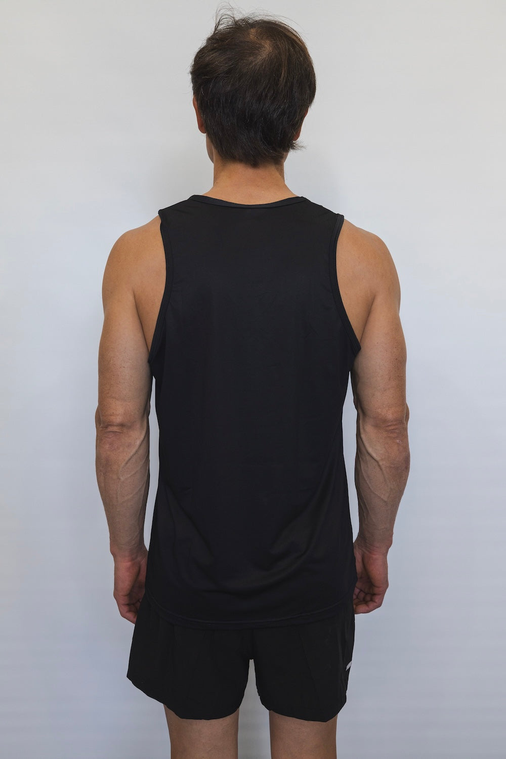 Men's Breeze Running Singlet (Black)