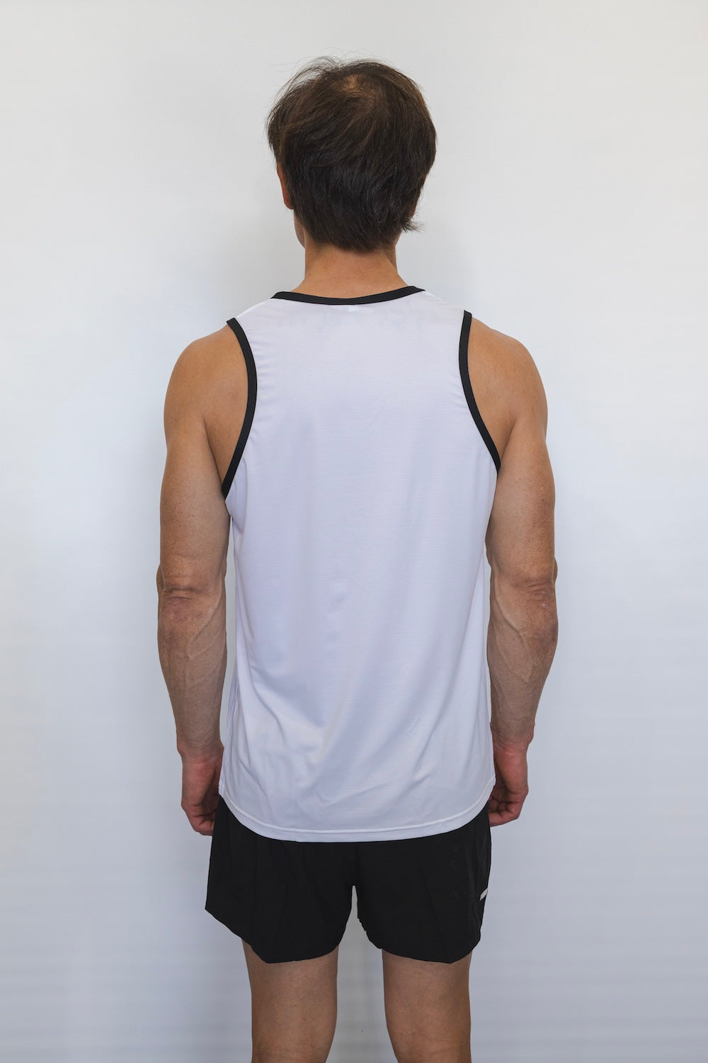 Men's Breeze Running Singlet (White)