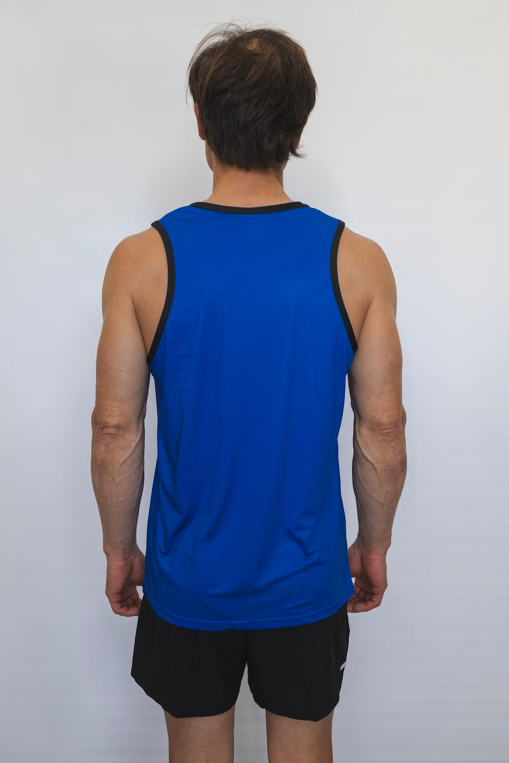 Men's Breeze Running Singlet (Blue)