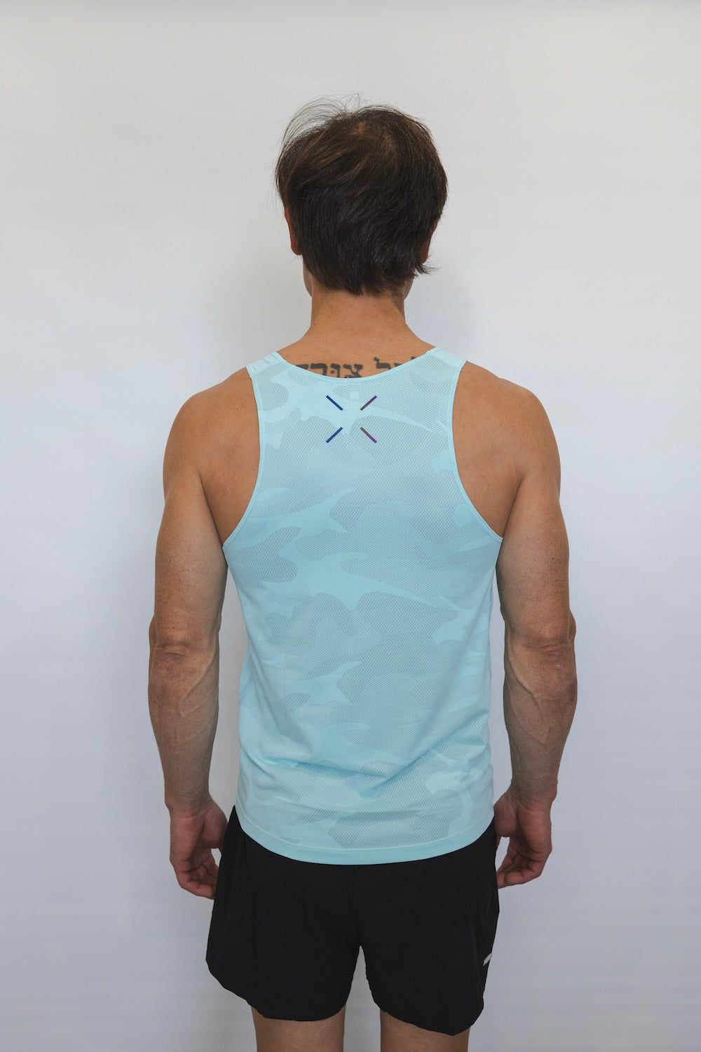 Men's Ultra light Breeze Running Singlet (Teal)