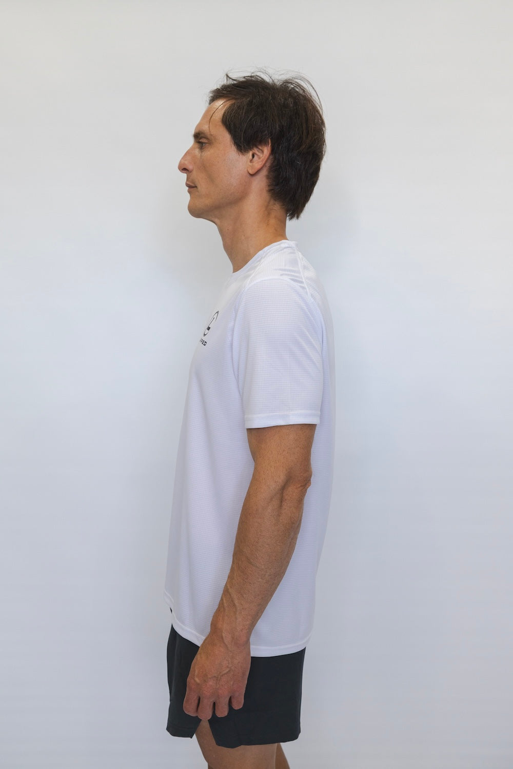 Men's Breeze Running T-shirt (White)