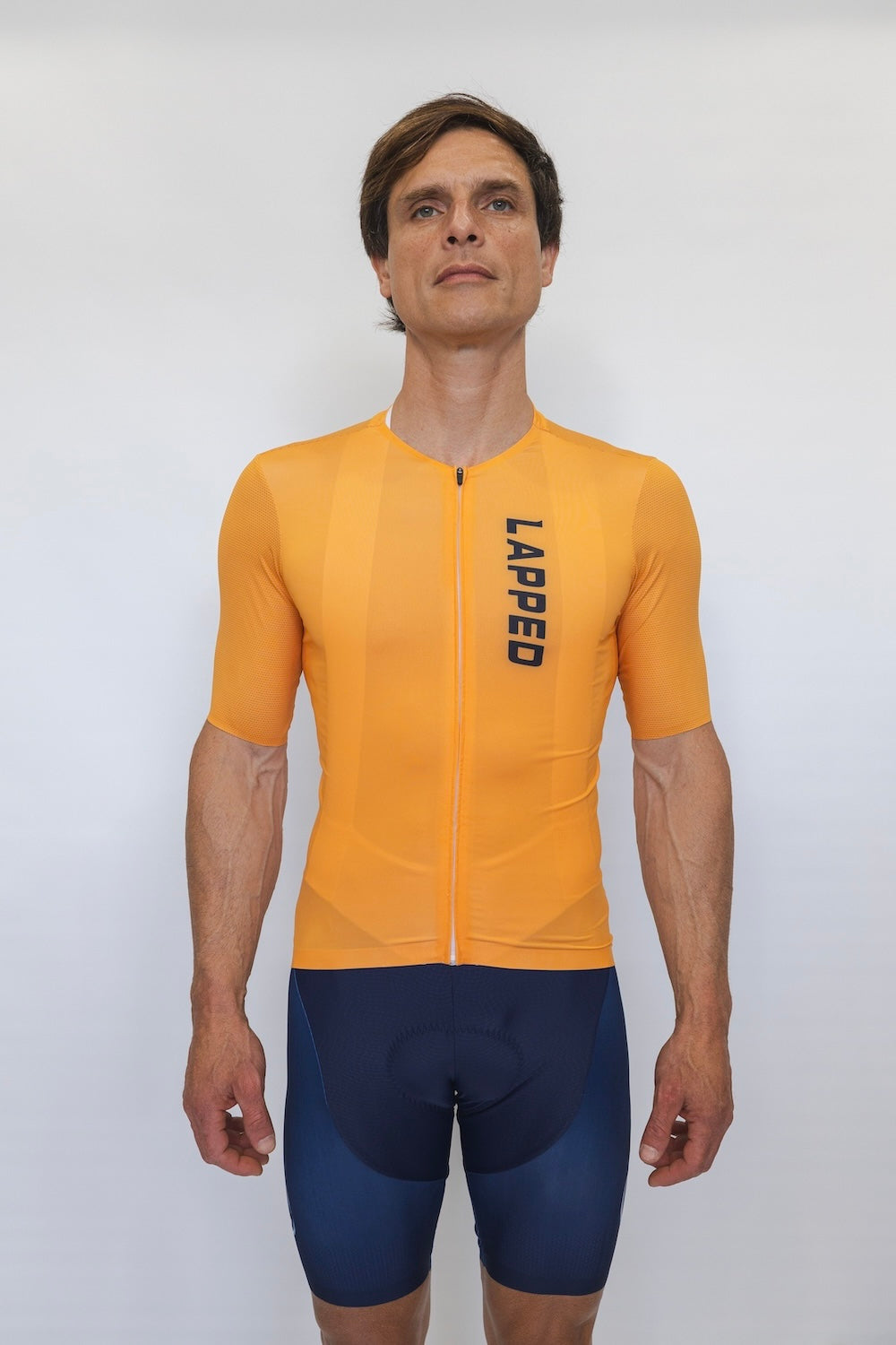 Men's Cycle Jersey (Orange)