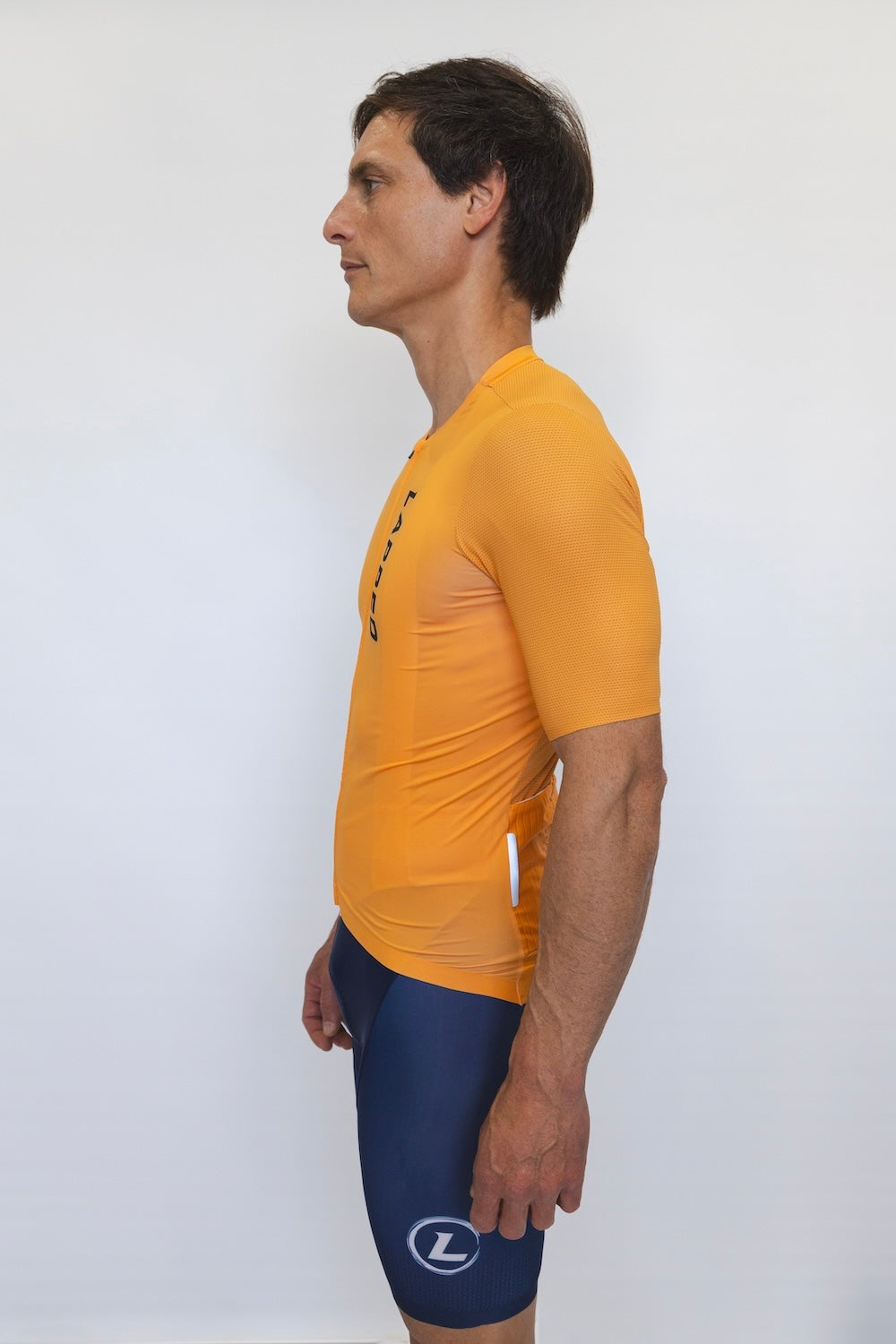Men's Cycle Jersey (Orange)