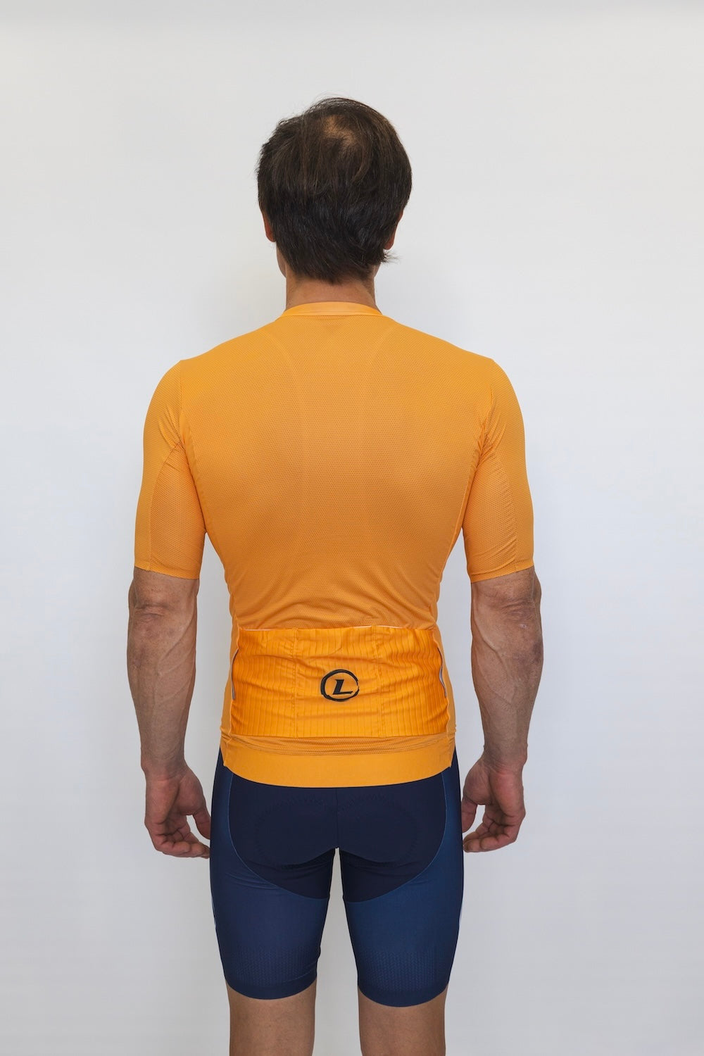 Men's Cycle Jersey (Orange)