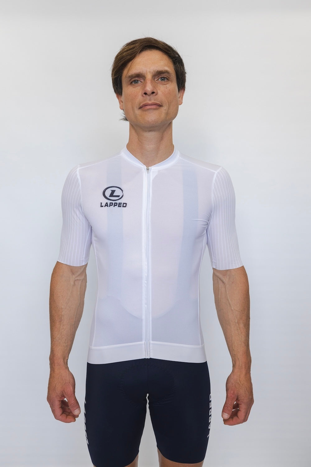 Men's Elite Cycle Jersey (White)