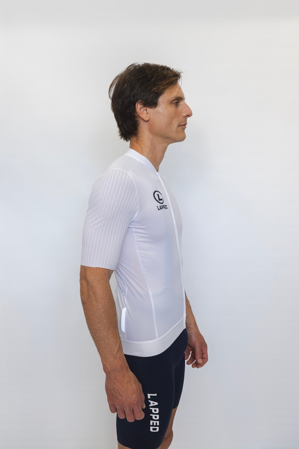 Men's Elite Cycle Jersey (White)