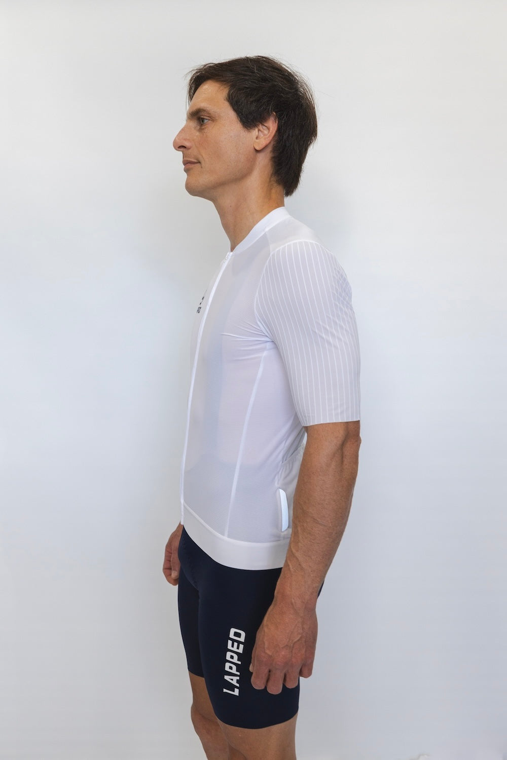 Men's Elite Cycle Jersey (White)