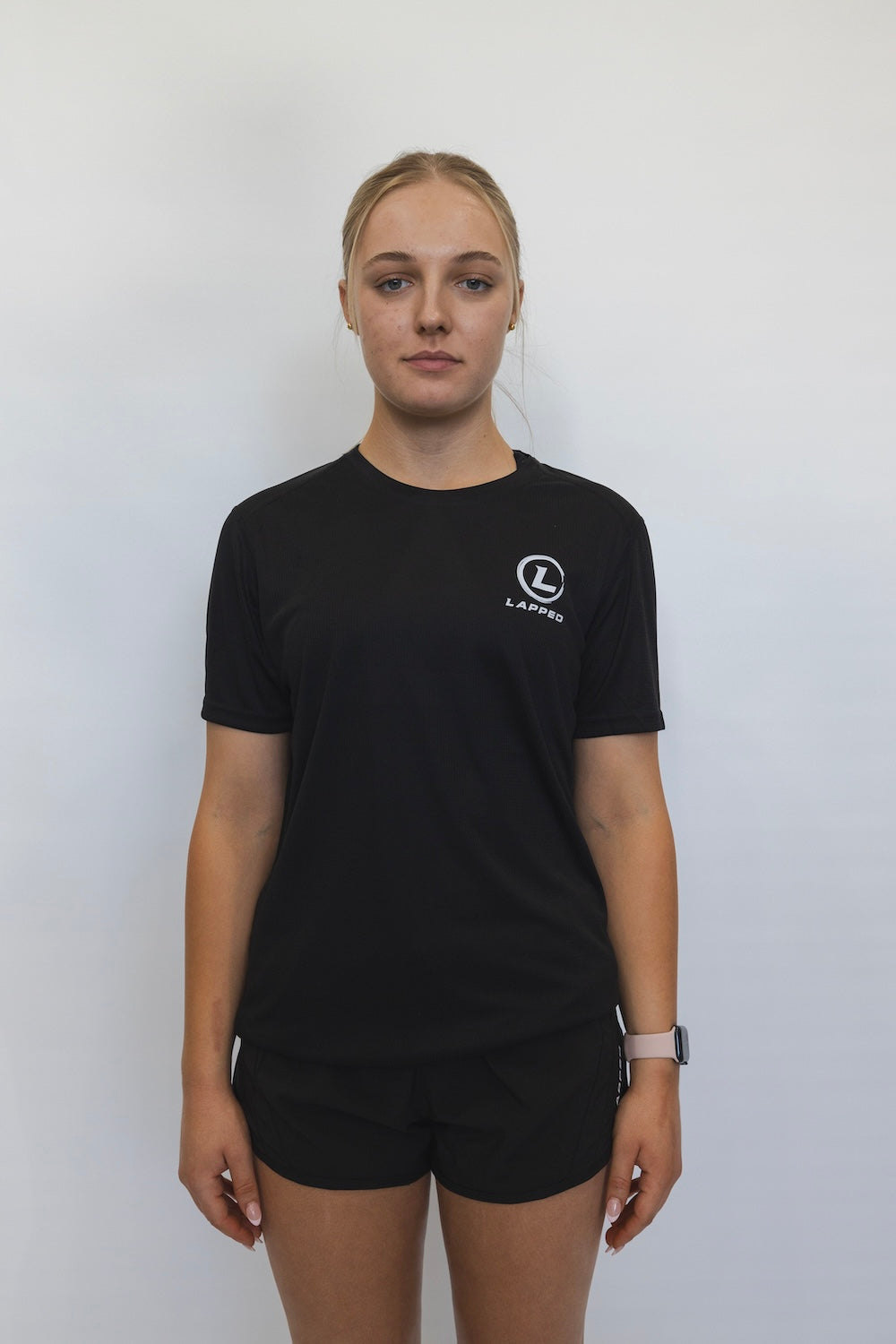 Women's Breeze Running T-shirt (Black)