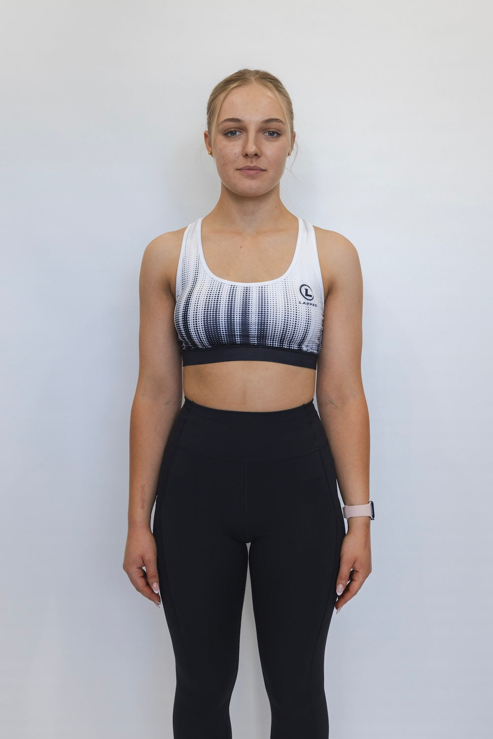 Sports Bra (Black/ White)