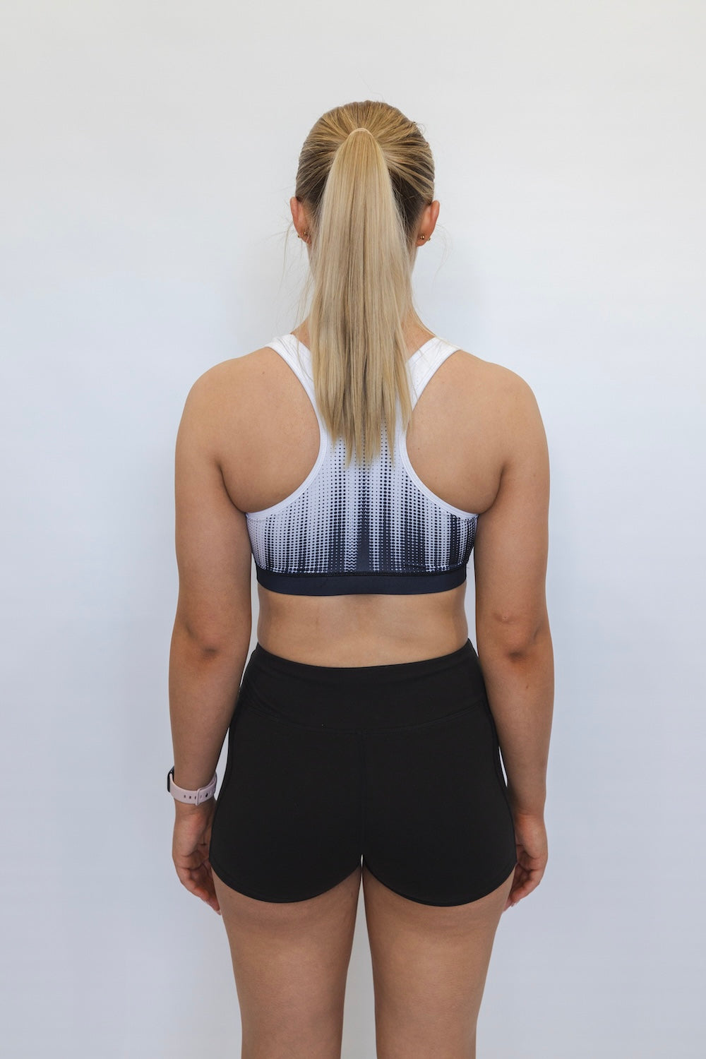 Sports Bra (Black/ White)