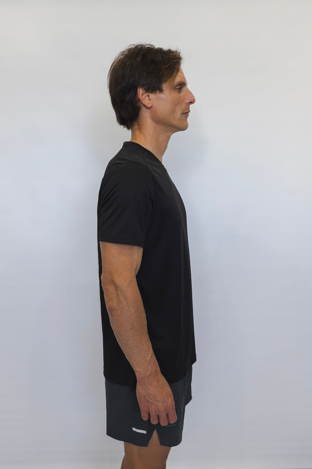 Men's Breeze Running T-shirt (Black)