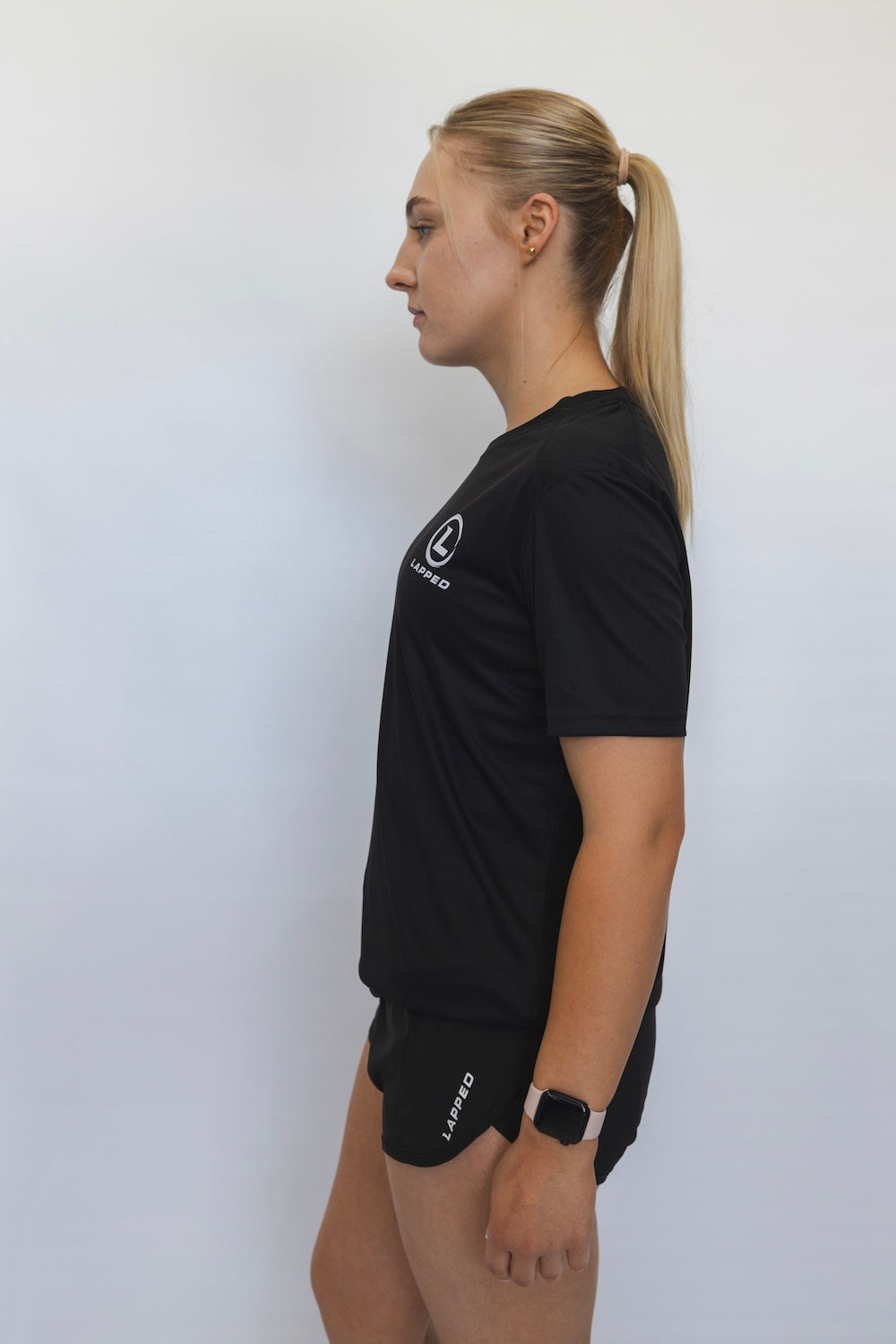 Women's Breeze Running T-shirt (Black)