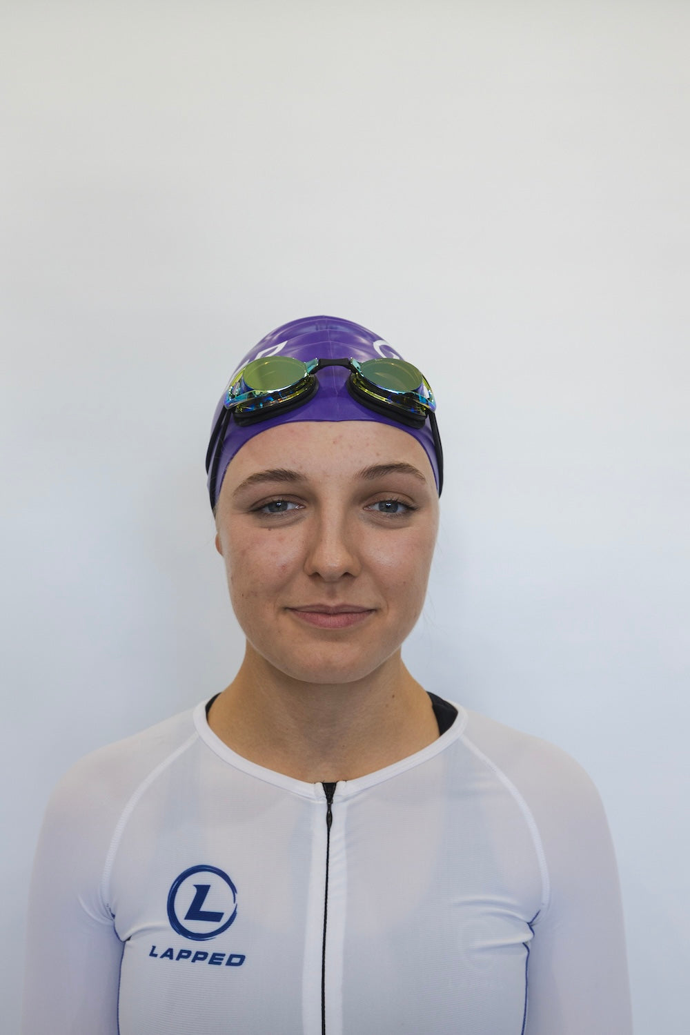 Silicone Swim Cap (Purple)