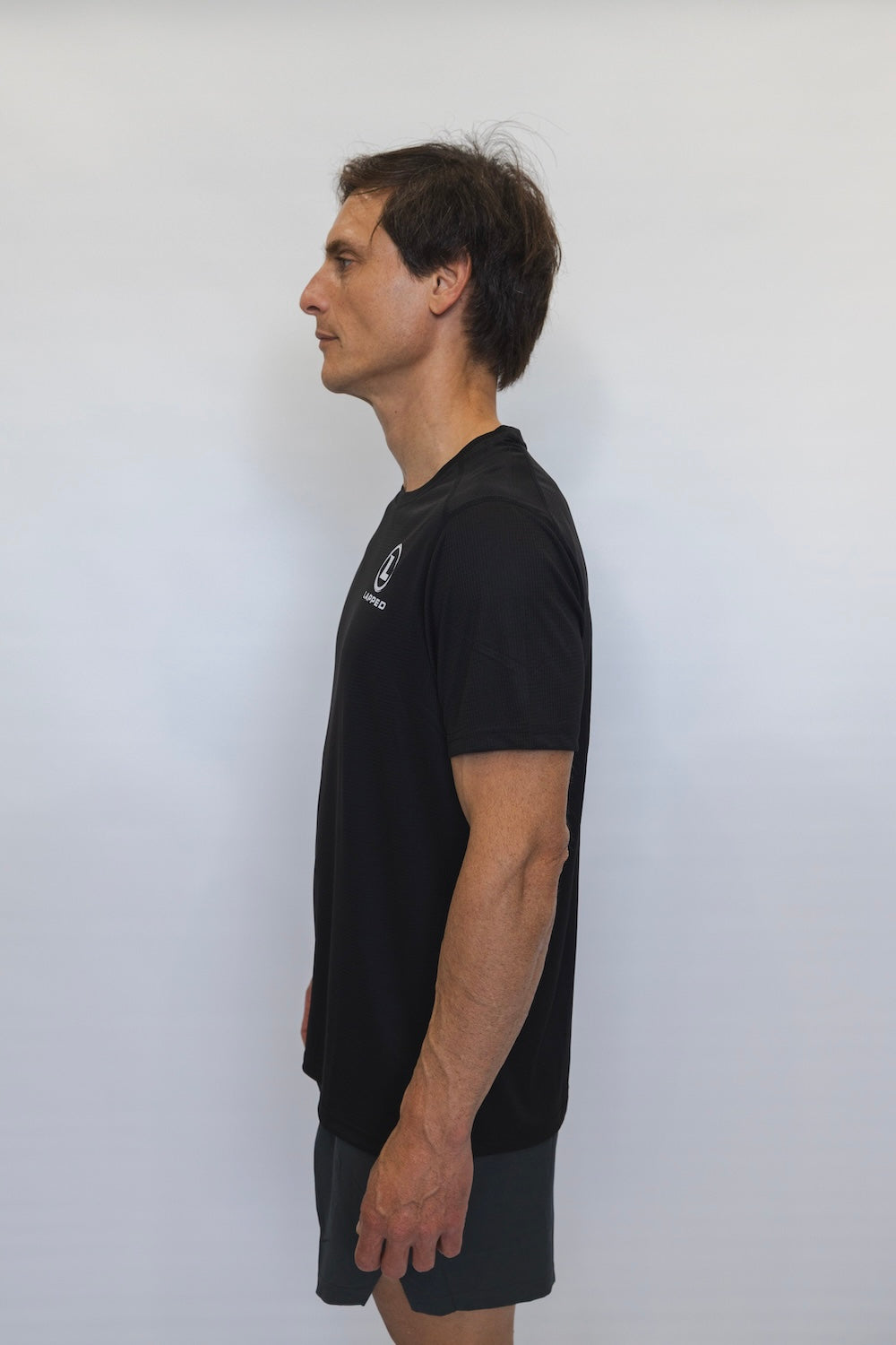 Men's Breeze Running T-shirt (Black)