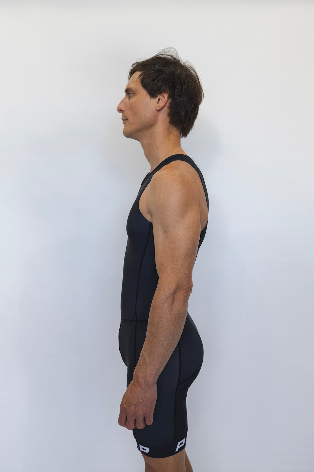 Men's Elite Sleeveless Trisuit (Navy)