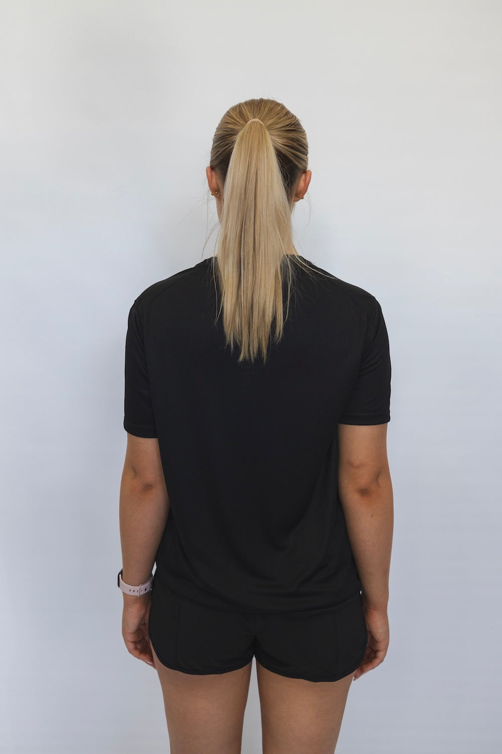 Women's Breeze Running T-shirt (Black)