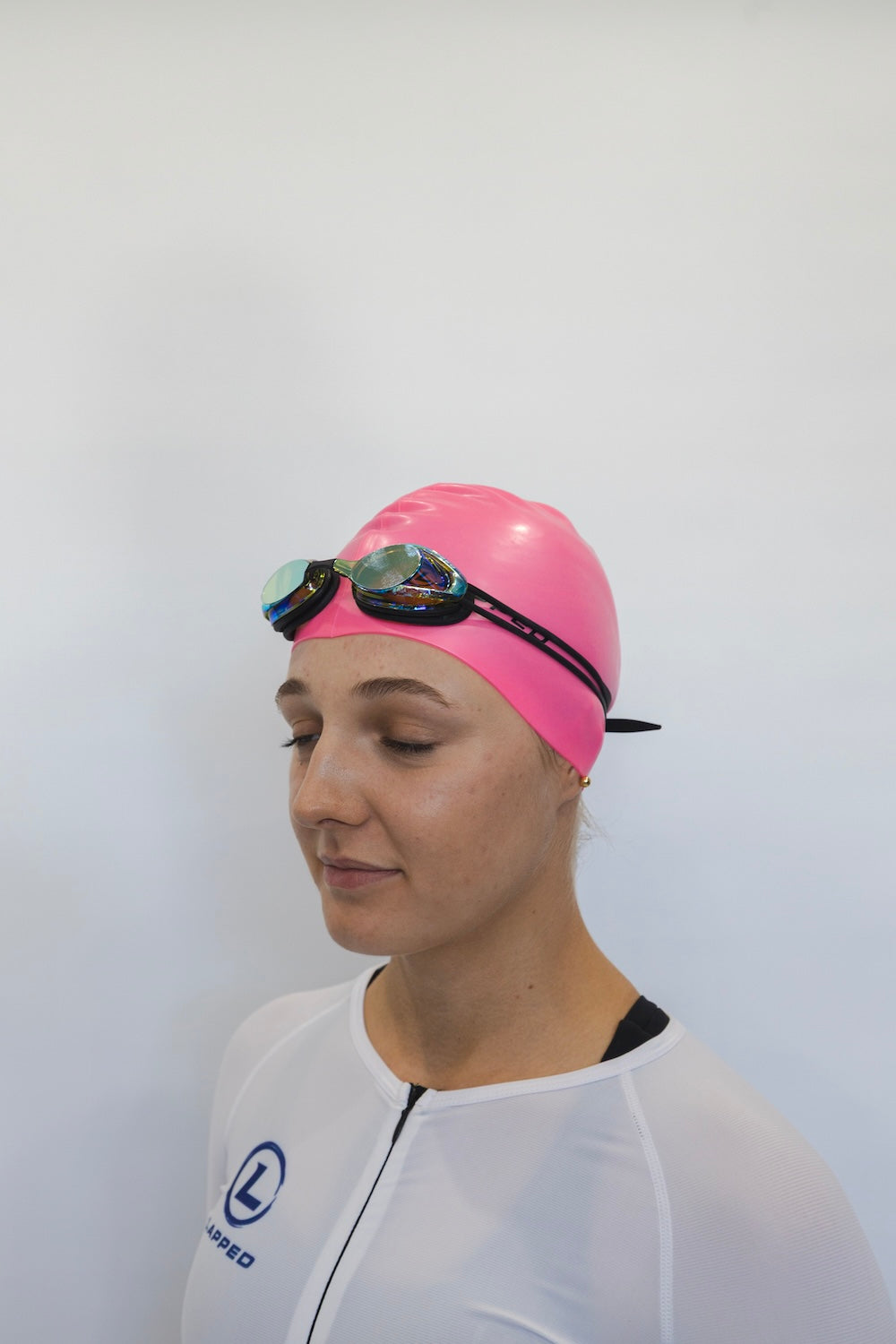 Silicone Swim Cap (Pink)