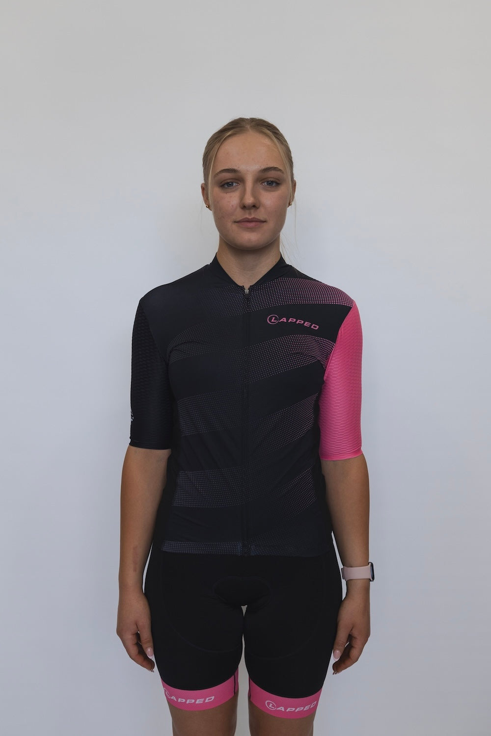 Women's Cycling Jersey (Pink/ Black)