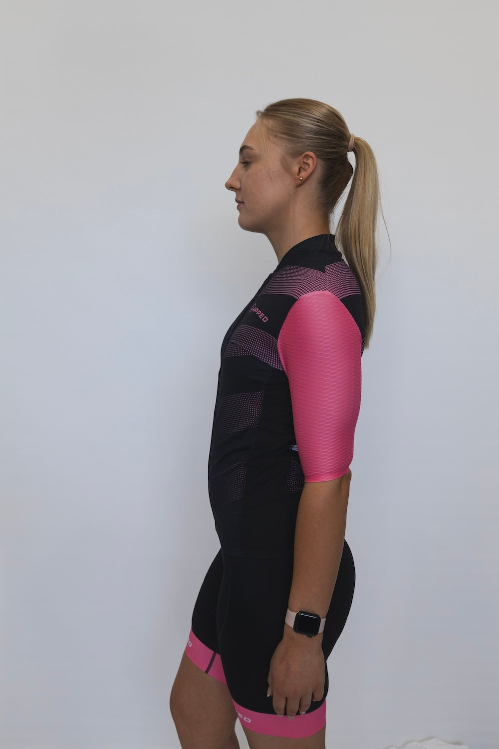 Women's Cycling Jersey (Pink/ Black)