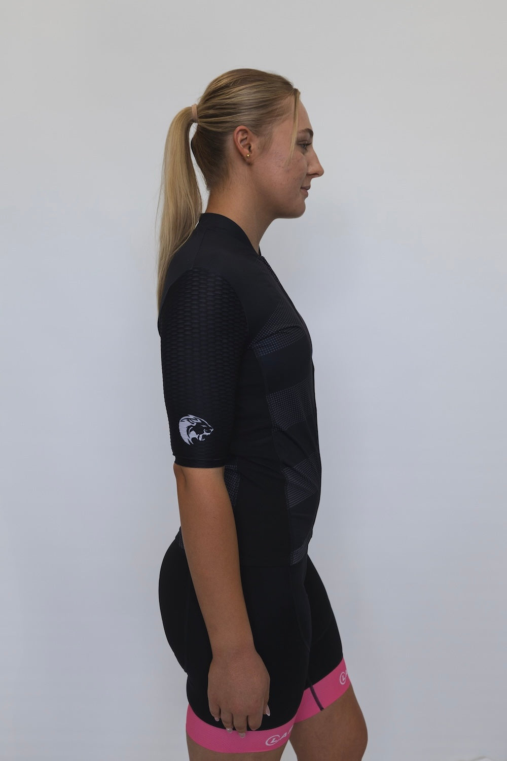 Women's Cycling Jersey (Pink/ Black)