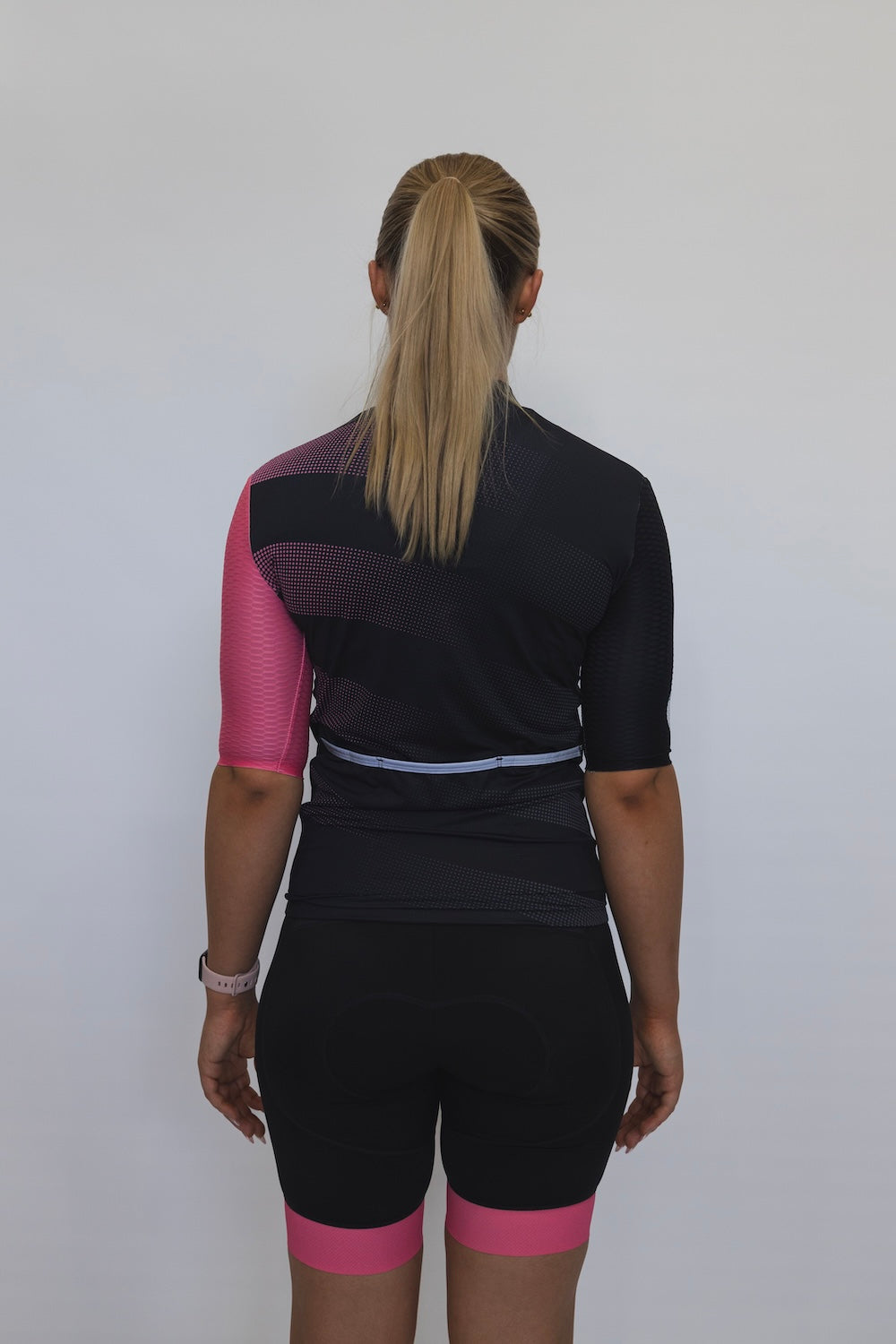 Women's Cycling Jersey (Pink/ Black)